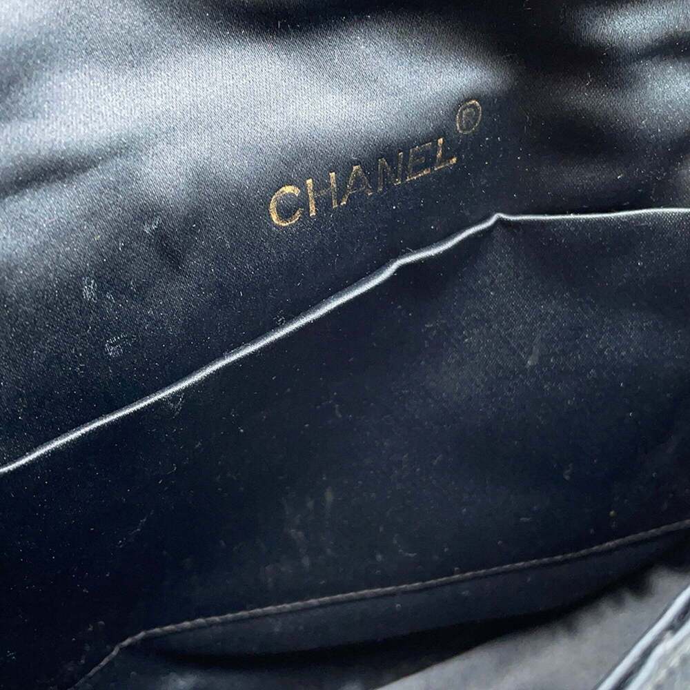 CHANEL Black Logo Shoulder Bag - Picture 9 of 15